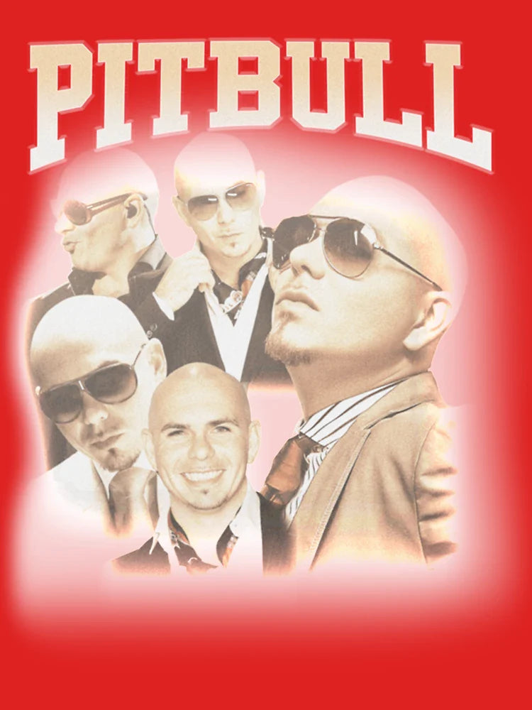 Mr Worldwide Pitbull Singer  Classic T-Shirt Hoodie, Sweatshirt | VibeTeeNation.com (Image 3)