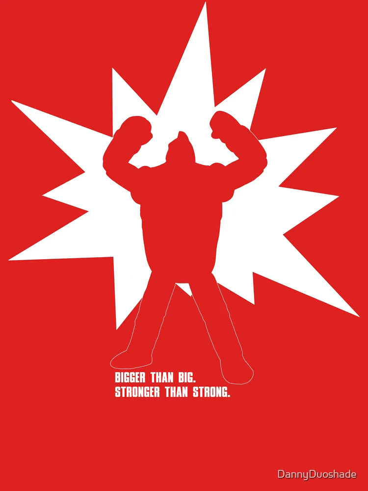 "BIGGER Than Big. STRONGER Than Strong." Classic T-Shirt Hoodie, Sweatshirt | VibeTeeNation.com (Image 3)