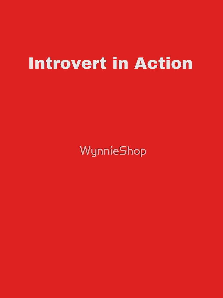 Introvert in Action Classic T-Shirt Hoodie, Sweatshirt | VibeTeeNation.com (Image 3)