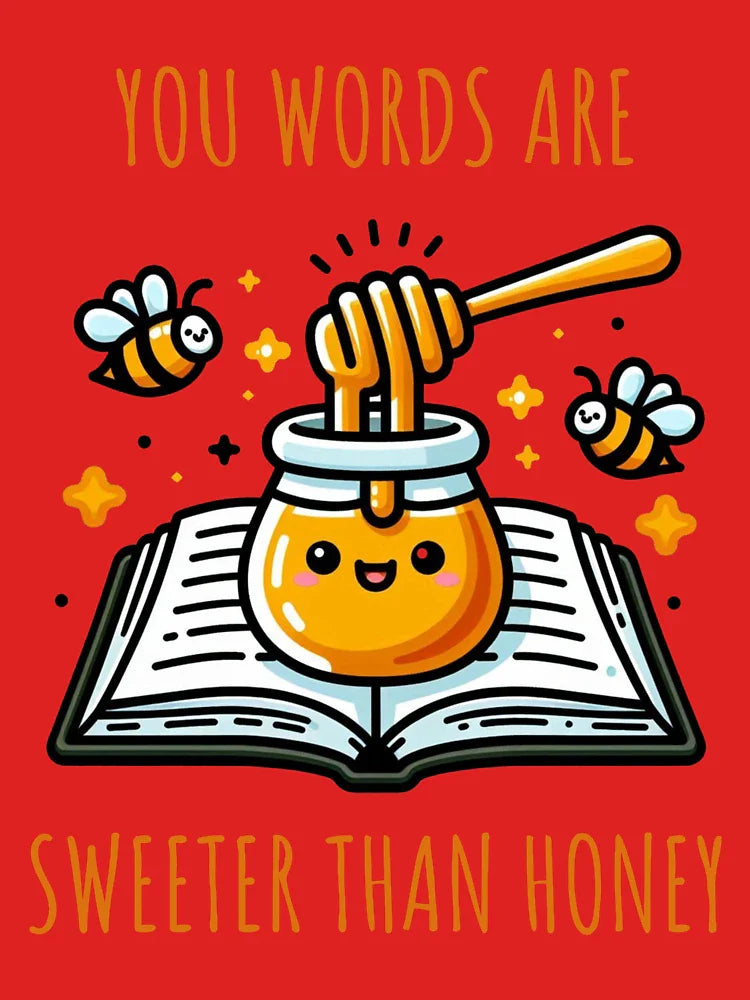 your words are sweeter than honey Classic T-Shirt Hoodie, Sweatshirt | VibeTeeNation.com (Image 3)