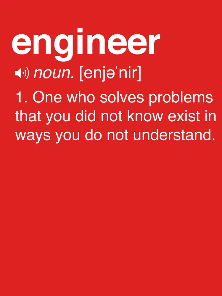 Funny Engineer Definition Classic T-Shirt Hoodie, Sweatshirt | VibeTeeNation.com (Image 3)