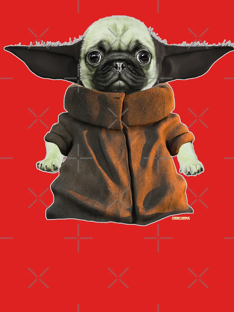 Baby Pugda Classic T-Shirt Hoodie, Sweatshirt | VibeTeeNation.com (Image 3)
