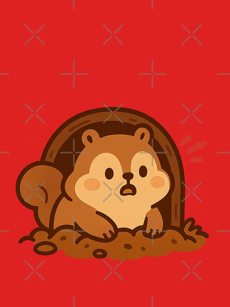 Funny Squirrel Mole Regret Introvert Animal Art Classic T-Shirt Hoodie, Sweatshirt | VibeTeeNation.com (Image 3)