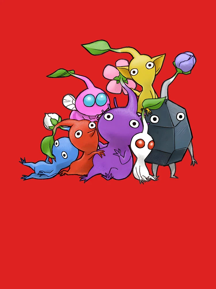 " 170 Pikmin ideas | game art," Classic T-Shirt Hoodie, Sweatshirt | VibeTeeNation.com (Image 3)