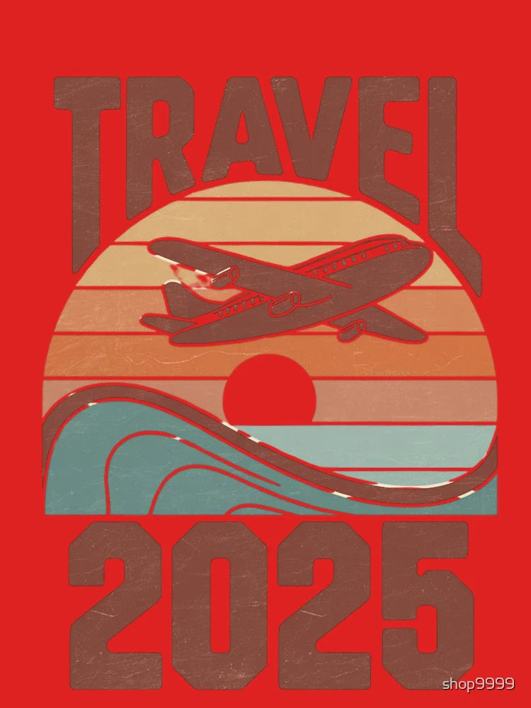 "Explore the World Travel 2025" Classic T-Shirt Hoodie, Sweatshirt | VibeTeeNation.com (Image 3)