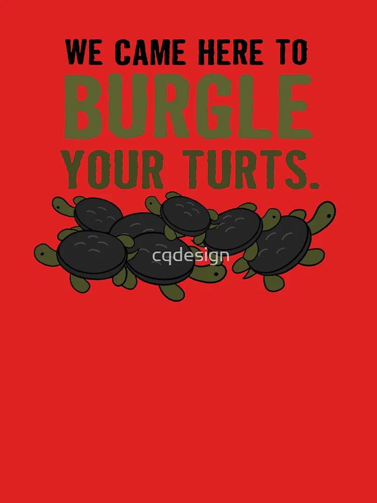 "Burgle Your Turts" - Over the Garden Wall turtles Classic T-Shirt Hoodie, Sweatshirt | VibeTeeNation.com (Image 3)