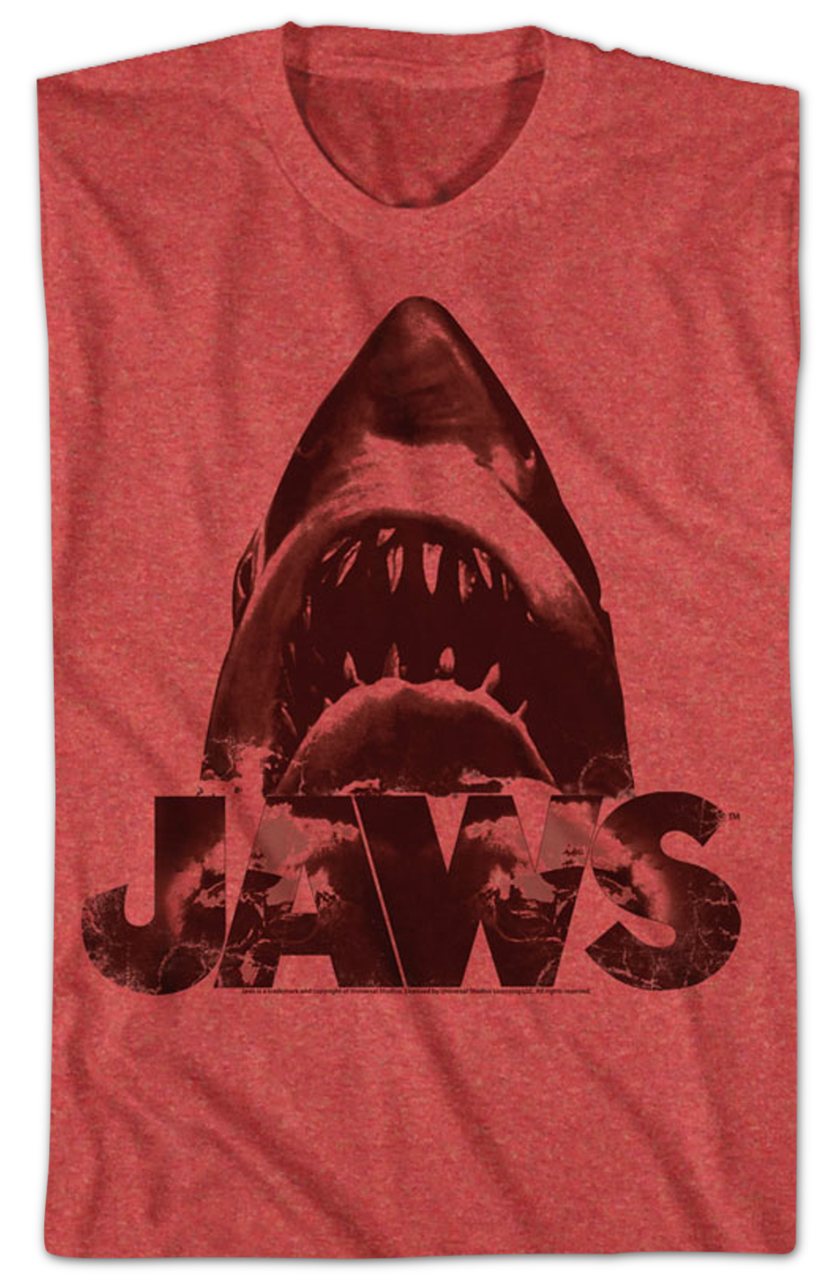 Vintage Red Shark Jaws T-Shirt