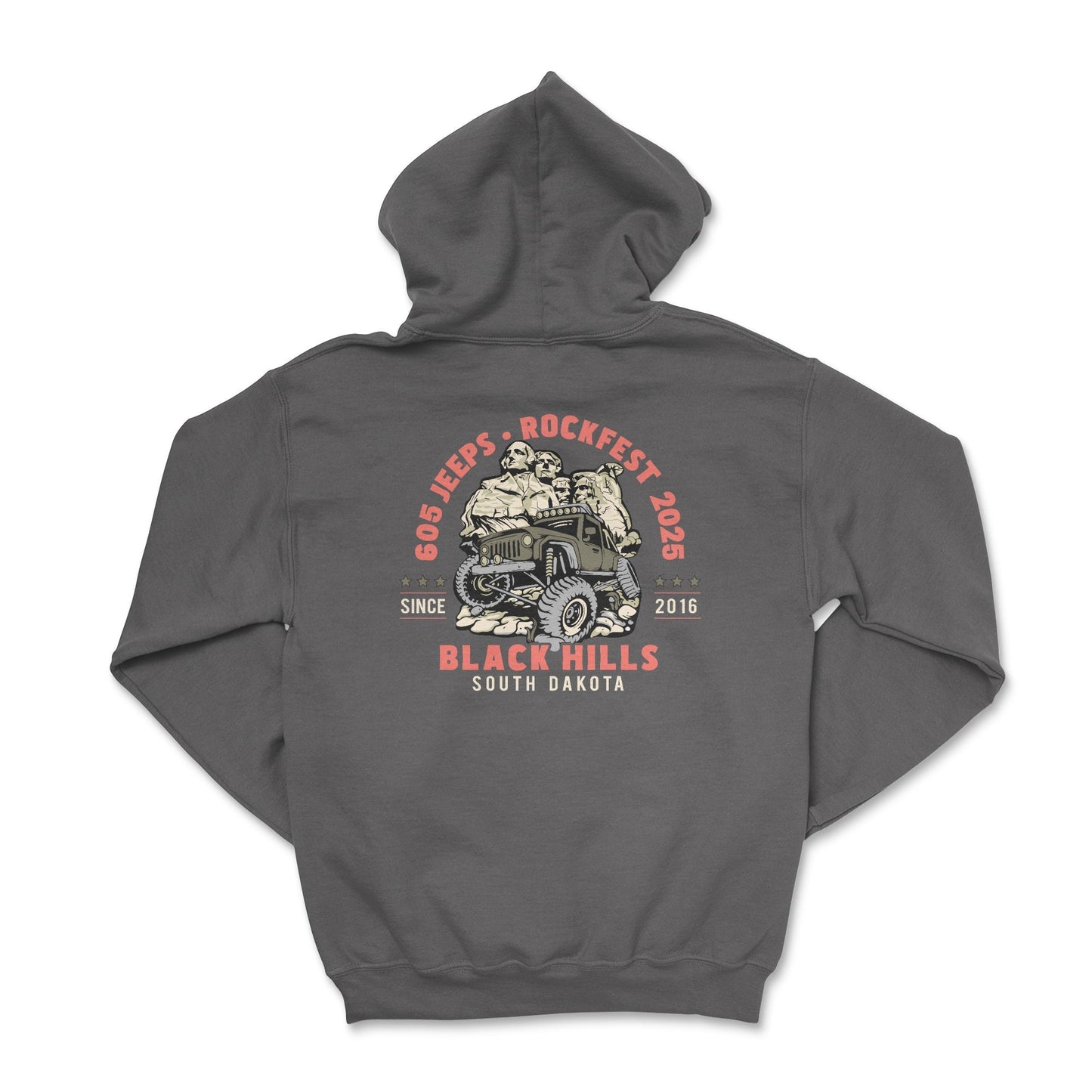 Rockfest 2025 "605 Jeeps Club" Event Hoodie