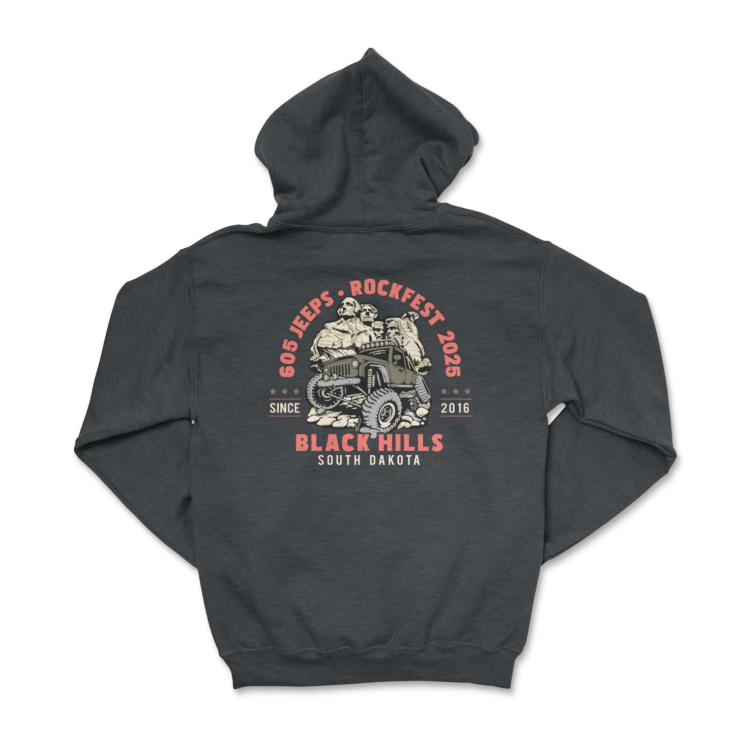 Rockfest 2025 "605 Jeeps Club" Event Hoodie