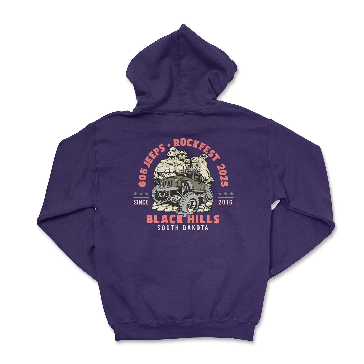 Rockfest 2025 "605 Jeeps Club" Event Hoodie
