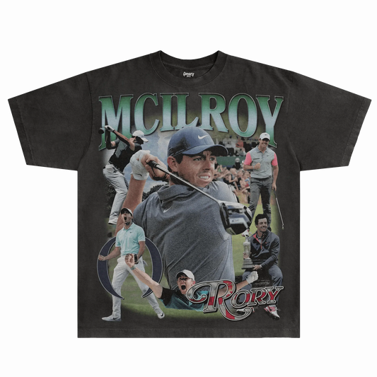 Rory McIlroy Champion Golfer Tee Style001