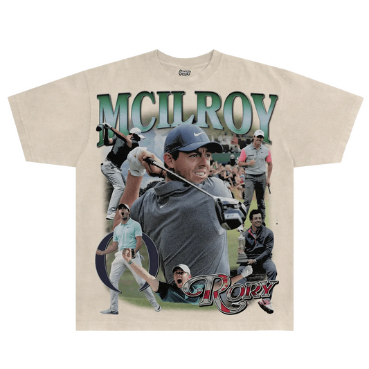 Rory McIlroy Champion Golfer Tee Style003