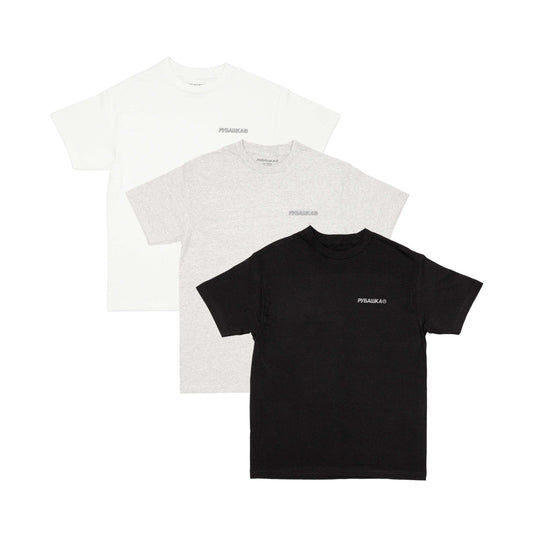 3 PACK LOGO T-SHIRTS Style001