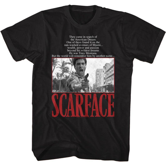 Scarface American Dream Quote T-Shirt