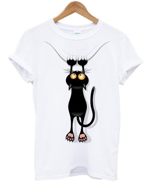 scratching black cat tshirt Hoodie, Sweatshirt | VibeTeeNation.com