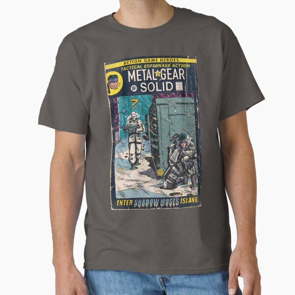"Enter Shadow Moses" Comic Book Fan Art Classic T-Shirt Hoodie, Sweatshirt | VibeTeeNation.com (Image 2)