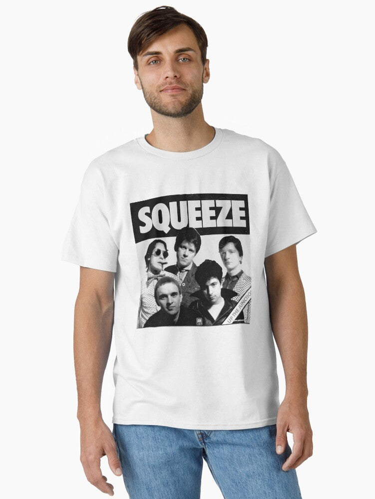 Retro Amazing Squeeze Rock Band Music Man Classic T-Shirt Hoodie, Sweatshirt | VibeTeeNation.com (Image 1)