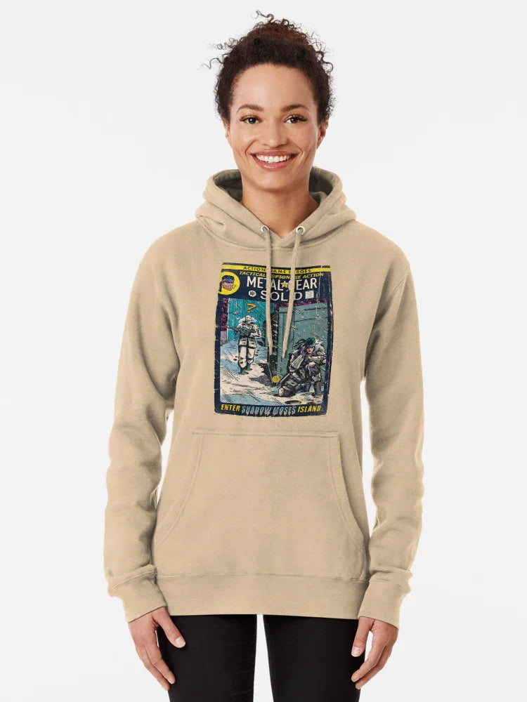"Enter Shadow Moses" Comic Book Fan Art Classic T-Shirt Hoodie, Sweatshirt | VibeTeeNation.com (Image 5)