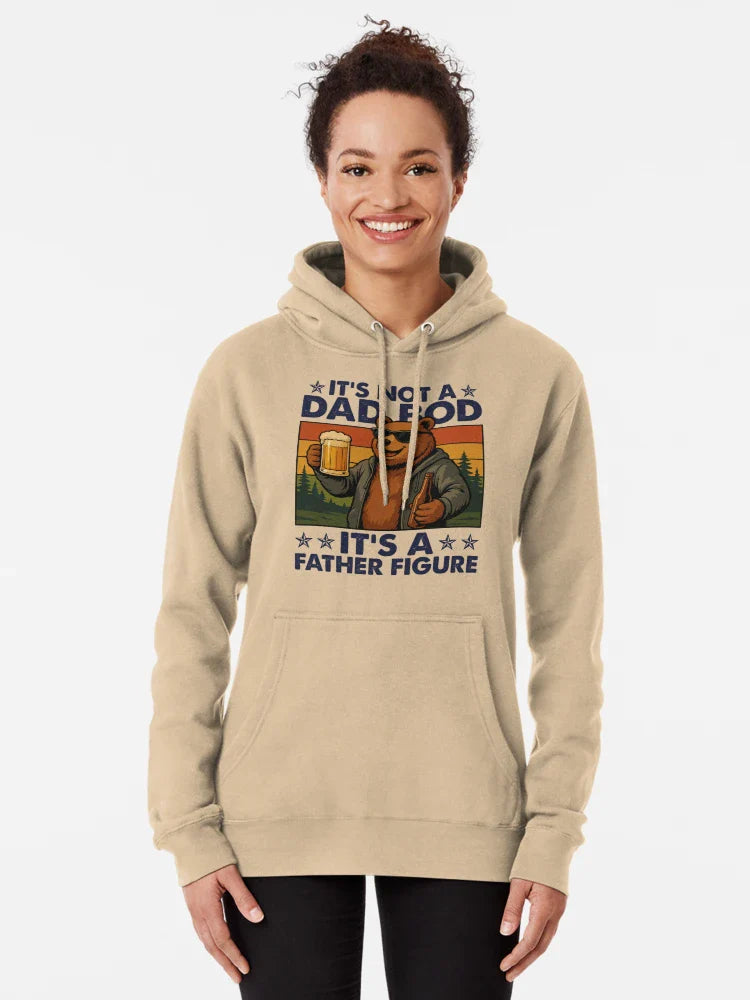 Its Not A Dad Bod Its A Father Figure Bear And Beer Classic T-Shirt Hoodie, Sweatshirt | VibeTeeNation.com (Image 5)