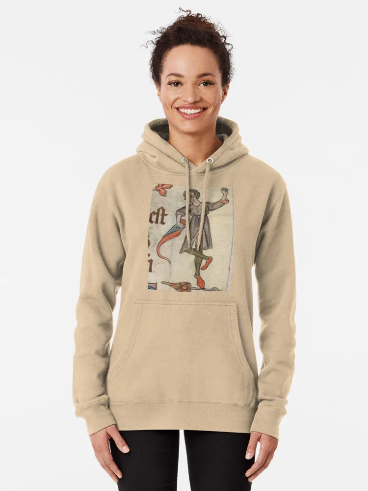"And I grabbed the bird", medieval painting 9th century AD Classic T-Shirt Hoodie, Sweatshirt | VibeTeeNation.com (Image 5)