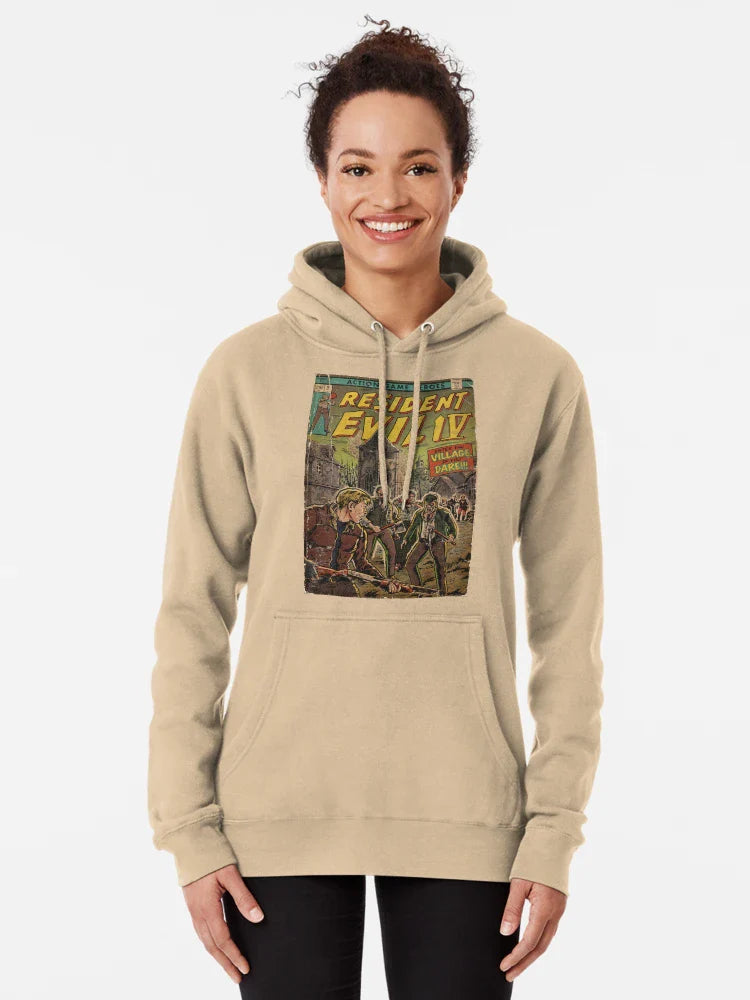 "ENTER THE VILLAGE" fan art comic cover  Classic T-Shirt Hoodie, Sweatshirt | VibeTeeNation.com (Image 5)
