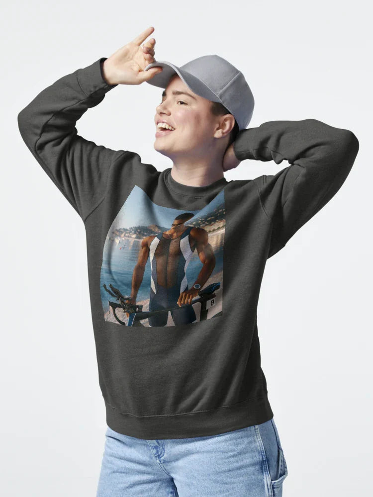 "Calm Before the Tri" Classic T-Shirt Hoodie, Sweatshirt | VibeTeeNation.com (Image 4)