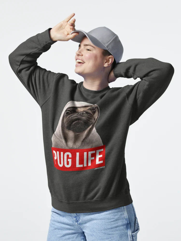Original Pug Life Pug Classic T-Shirt Hoodie, Sweatshirt | VibeTeeNation.com (Image 4)