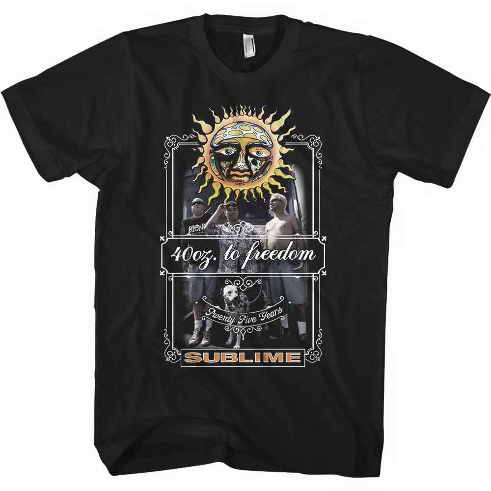 25 Years T Shirt Black