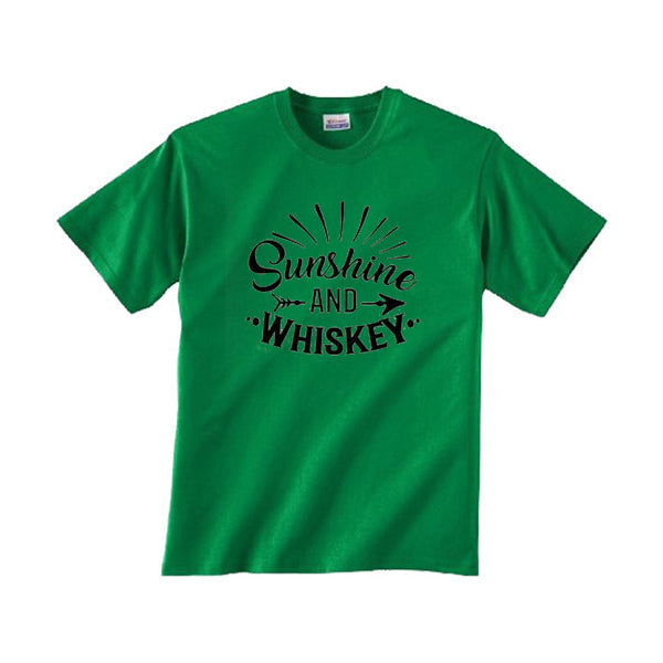 sunshine and whiskey tshirt Hoodie, Sweatshirt | VibeTeeNation.com