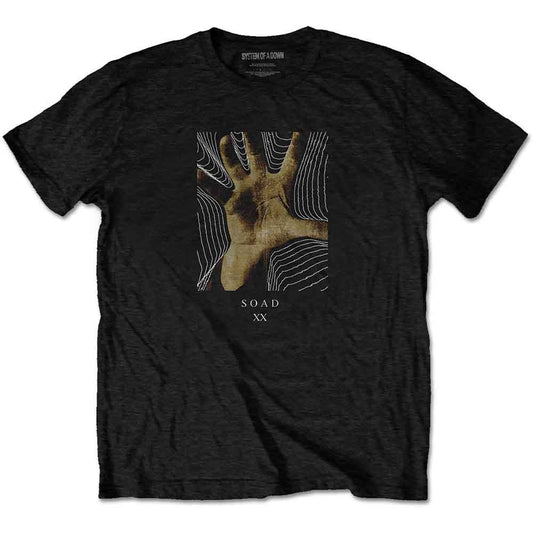 20 Years Hand T Shirt Black