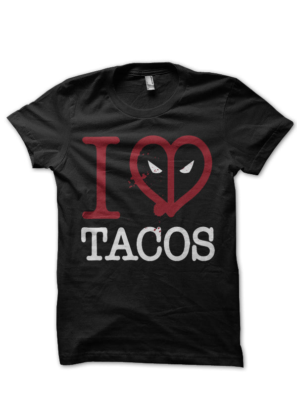 I love Tacos T-Shirt Hoodie, Sweatshirt | VibeTeeNation.com