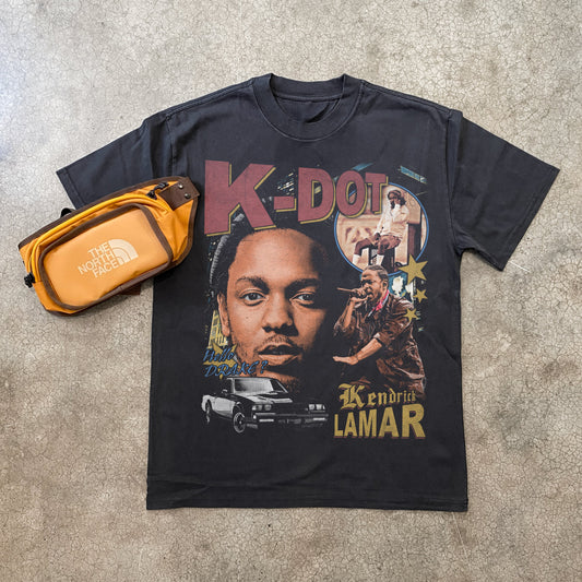 90s K-DOT 'PRIDE' HEAVYWEIGHT BLACK T-SHIRT