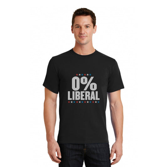 0% Liberal Donald Trump Mens T Shirt