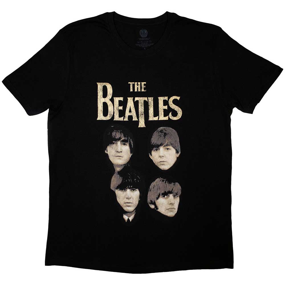 4 Heads T Shirt Black