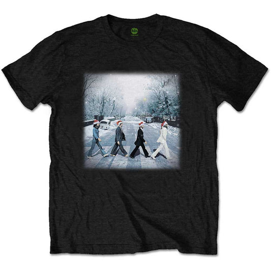 Abbey Christmas T Shirt Black