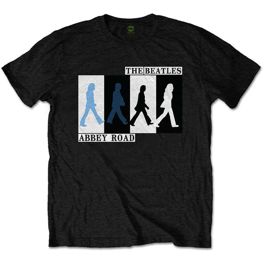 Abbey Road Colours Crossing T Shirt Black