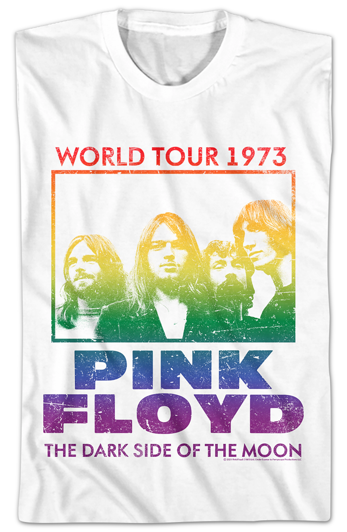 The Dark Side of the Moon World Tour Pink Floyd T-Shirt