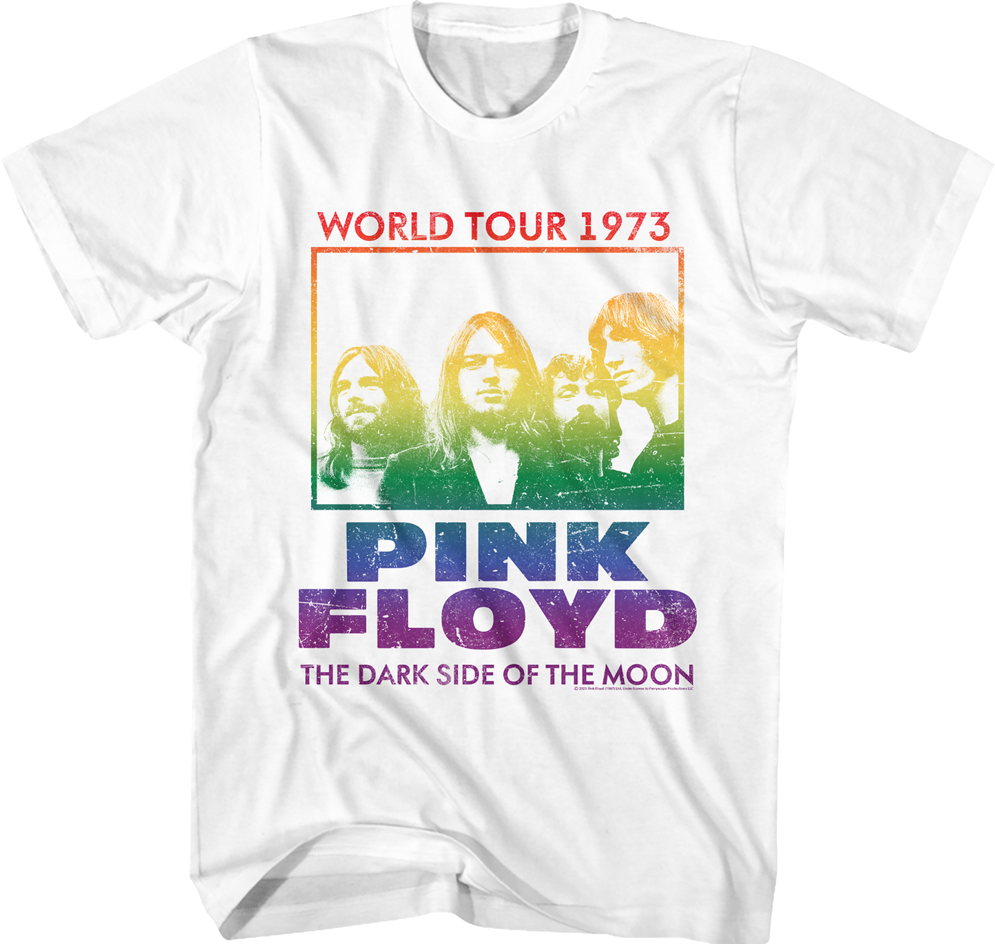 The Dark Side of the Moon World Tour Pink Floyd T-Shirt