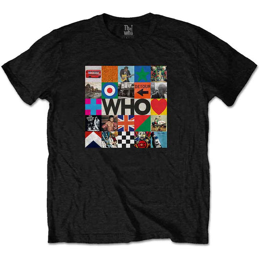 5x5 Blocks T Shirt Black
