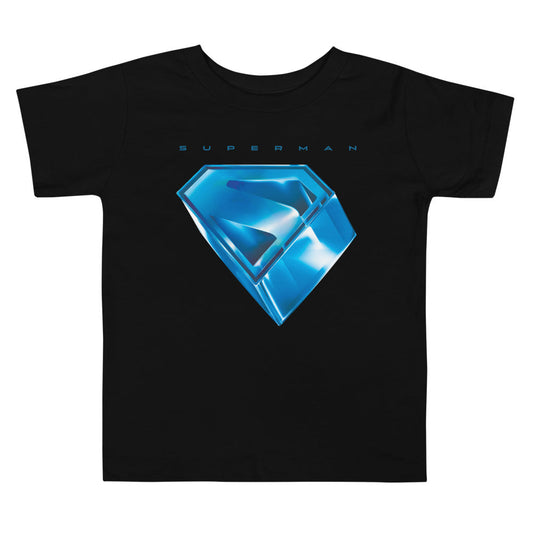 SUPERMAN (2025 Movie) Stylized S-Shield Toddler T-Shirt
