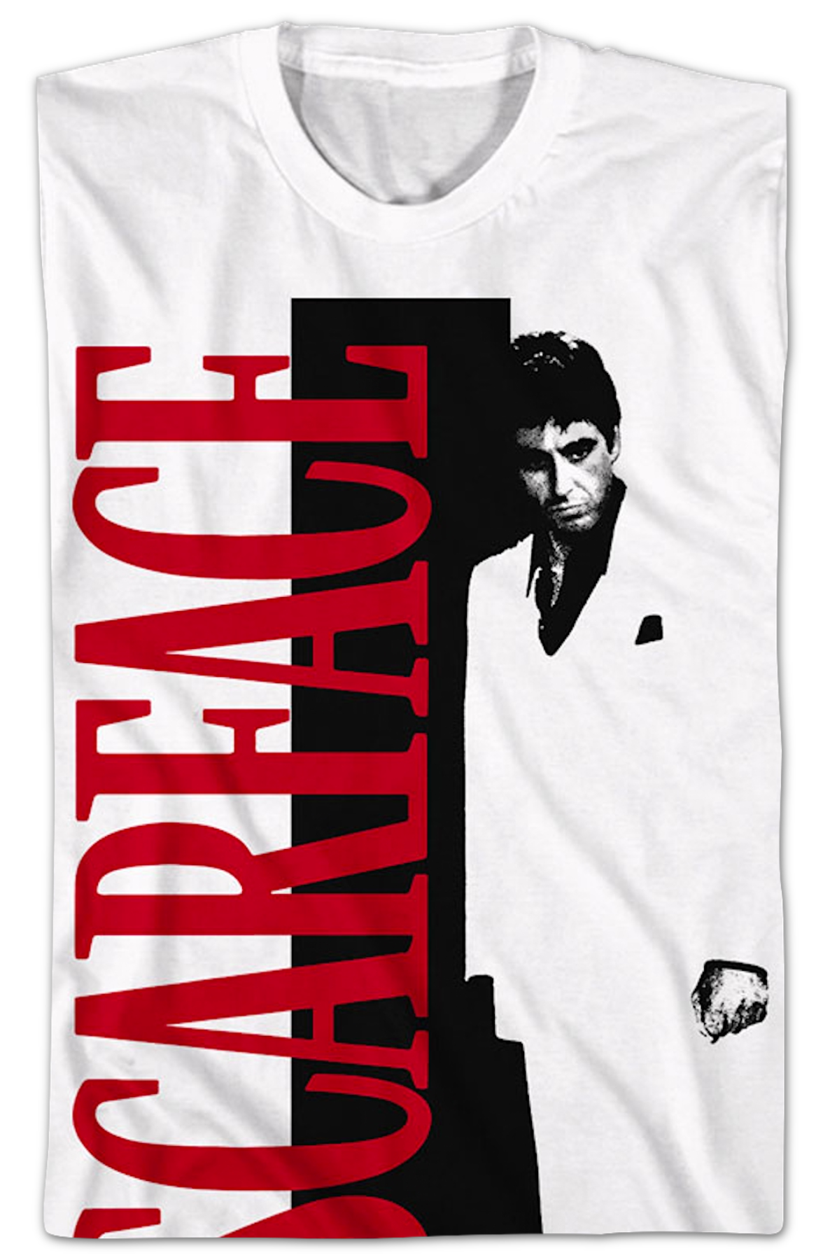 Tony Montana Poster Scarface T-Shirt Style001