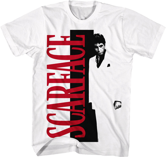Tony Montana Poster Scarface T-Shirt Style001