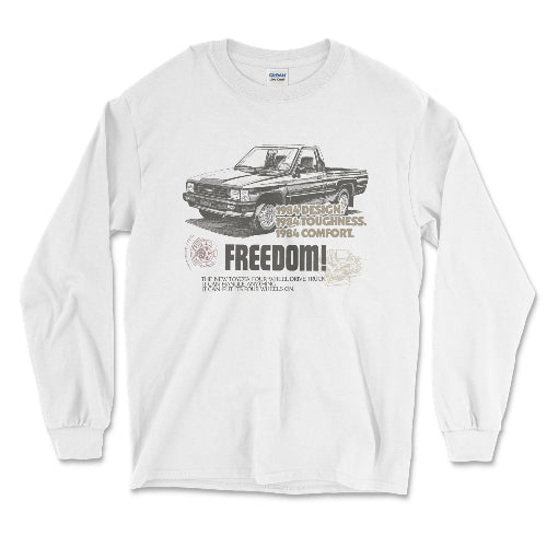 Toyota Pick-Up Truck Vintage Long Sleeve Tee-Off Road Legacy