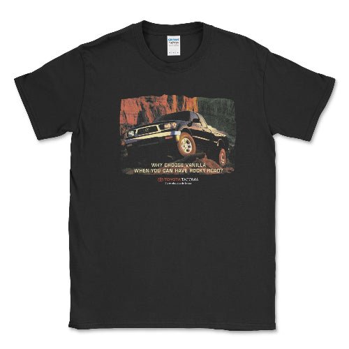 Toyota Tacoma Men's Big and Tall Retro T-shirt-Vintage Off Road