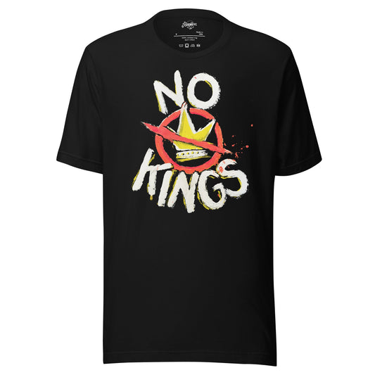 "No Kings" 100%Made in USA- Unisex t-shirt
