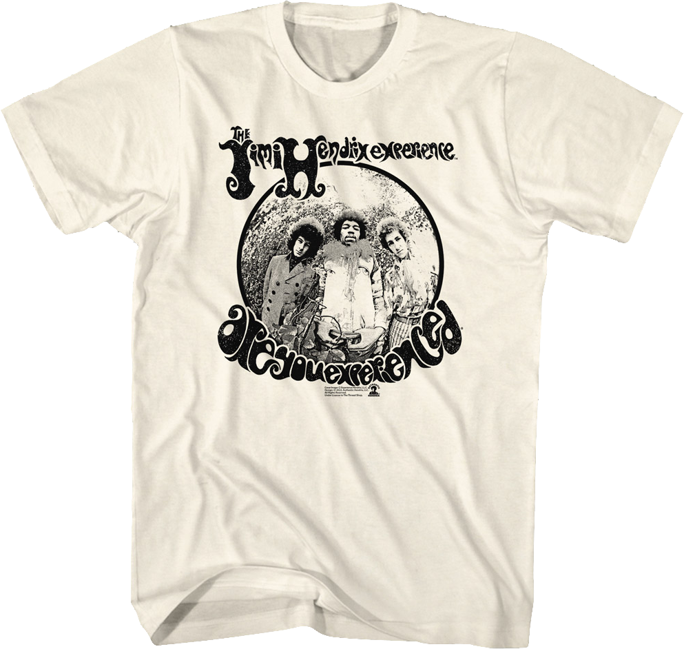 Vintage Are You Experienced Jimi Hendrix T-Shirt