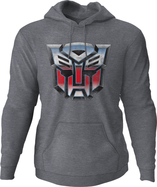 Vintage Autobots Logo Transformers Pullover Hoodie