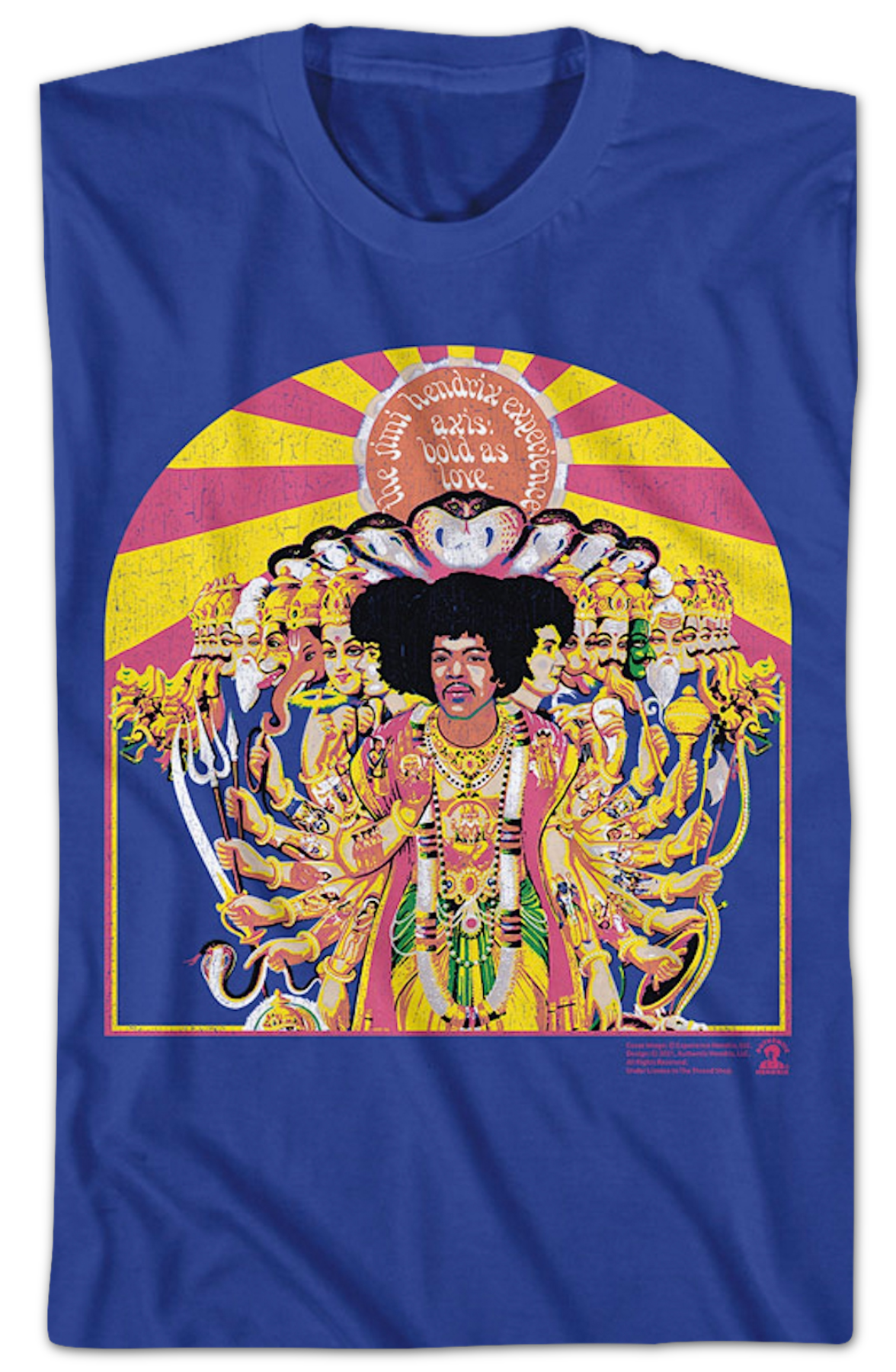 Vintage Axis Bold As Love Jimi Hendrix T-Shirt