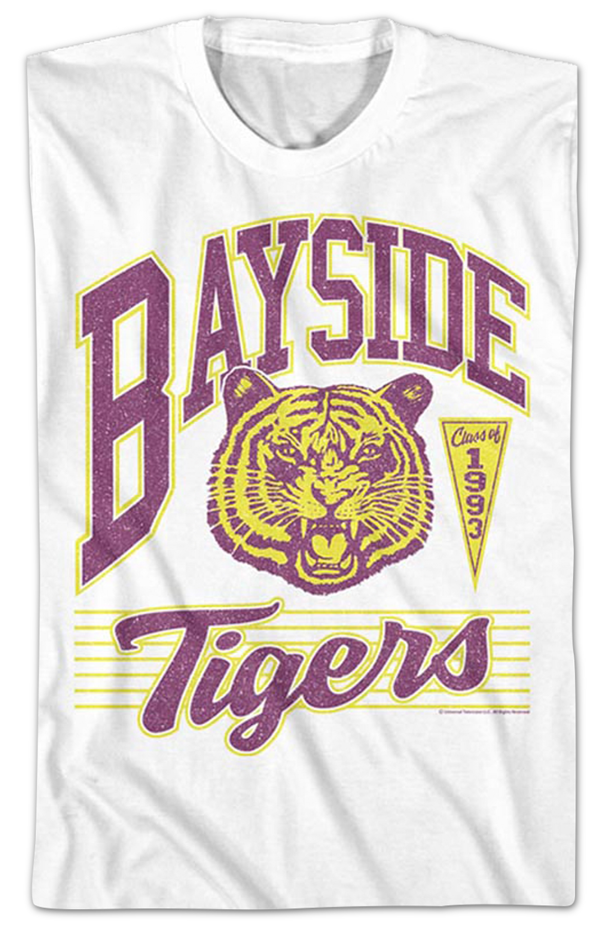 Vintage Bayside Class Of 1993 Saved By The Bell T-Shirt