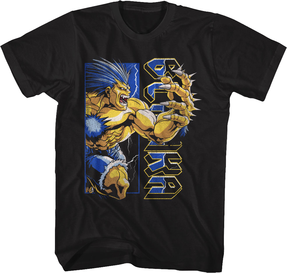 Vintage Blanka Street Fighter T-Shirt